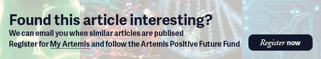 Found this article interesting? Register for My Artemis and follow the Artemis Positive Future Fund to be notified when similar articles are published.