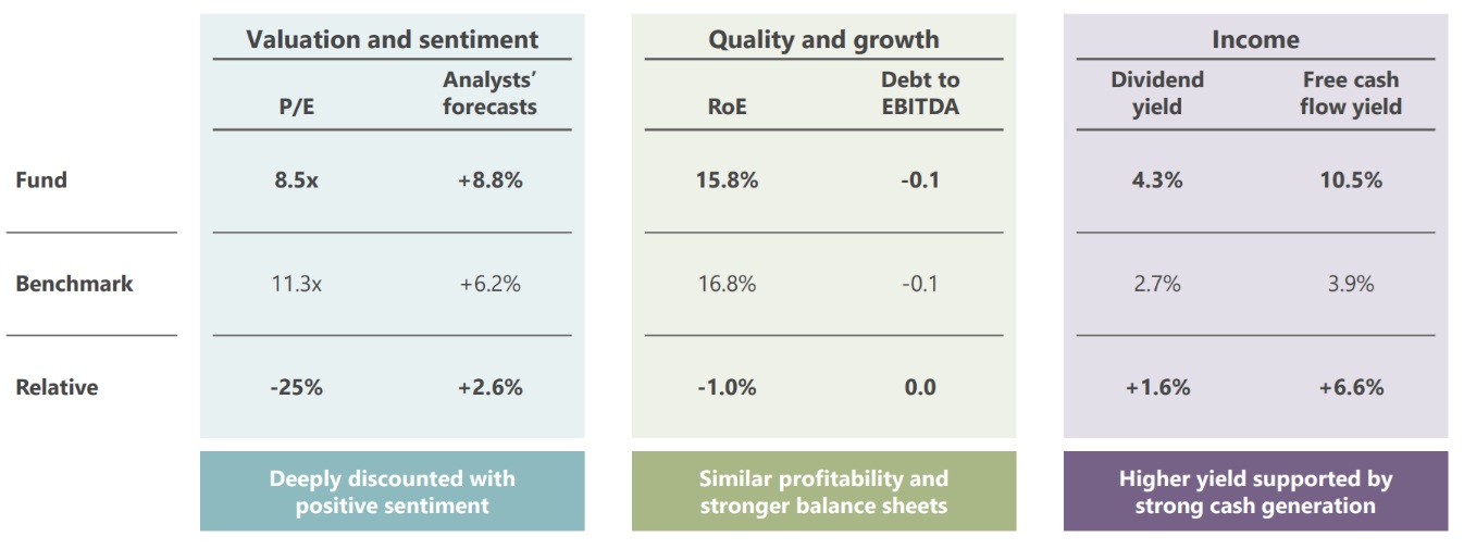If the fund were a stock If the fund were a stock